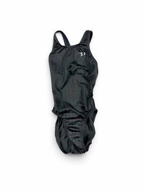 Speedo Competition One Piece Swimsuit Black Size 22 (girls 12-14)